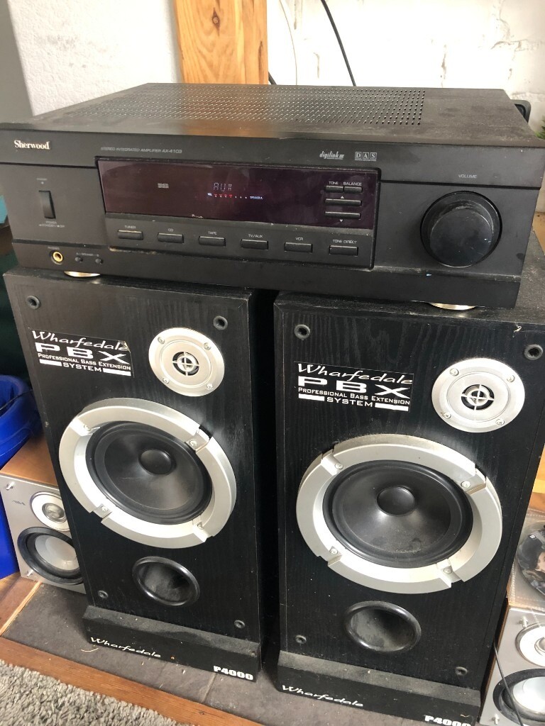 WHARFEDALE P4000 Speakers PBX and 